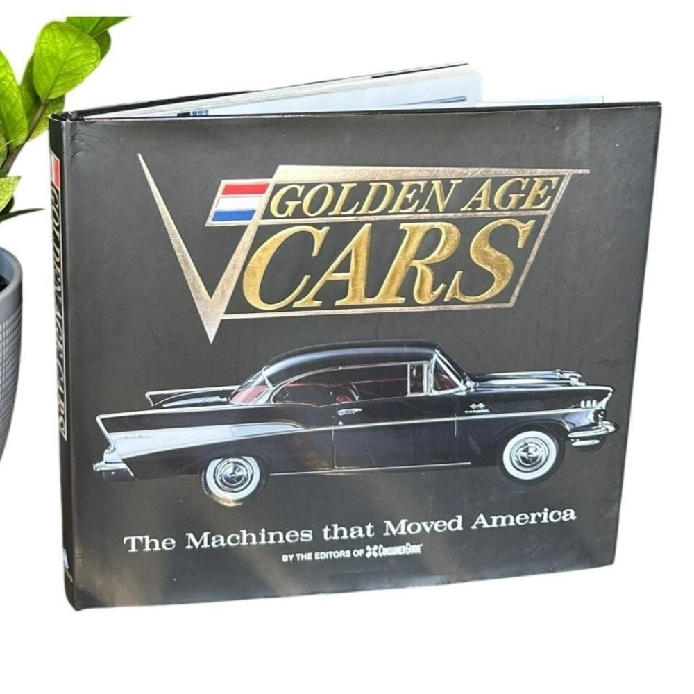 Golden Age Cars: The Machines that Moved America | Hardcover Coffee Automobiles